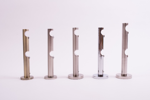 MRC: WSPORNIK PODWÓJNY PROSTY 25/19mm CHROM Marka inna