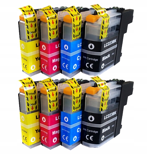 

8x Tusze Do Drukarki Brother DCP-J4120DW Komplet