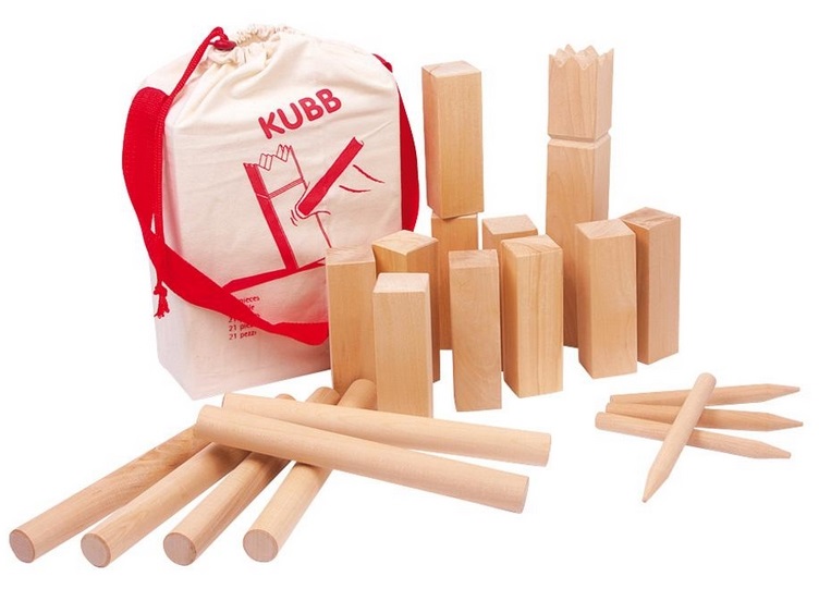 

Gra Kubb Viking Game szachy wikingów Gra Rodzinna