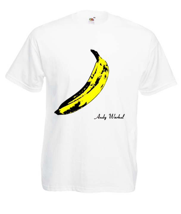 

Kolorowe Koszulki Andy Warhol Banan Pop Art