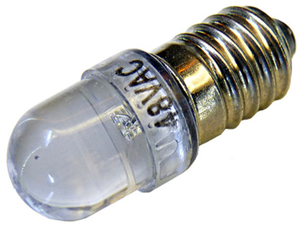 Светодиодная лампа E10 Цоколь E-10 для машин 48V AC