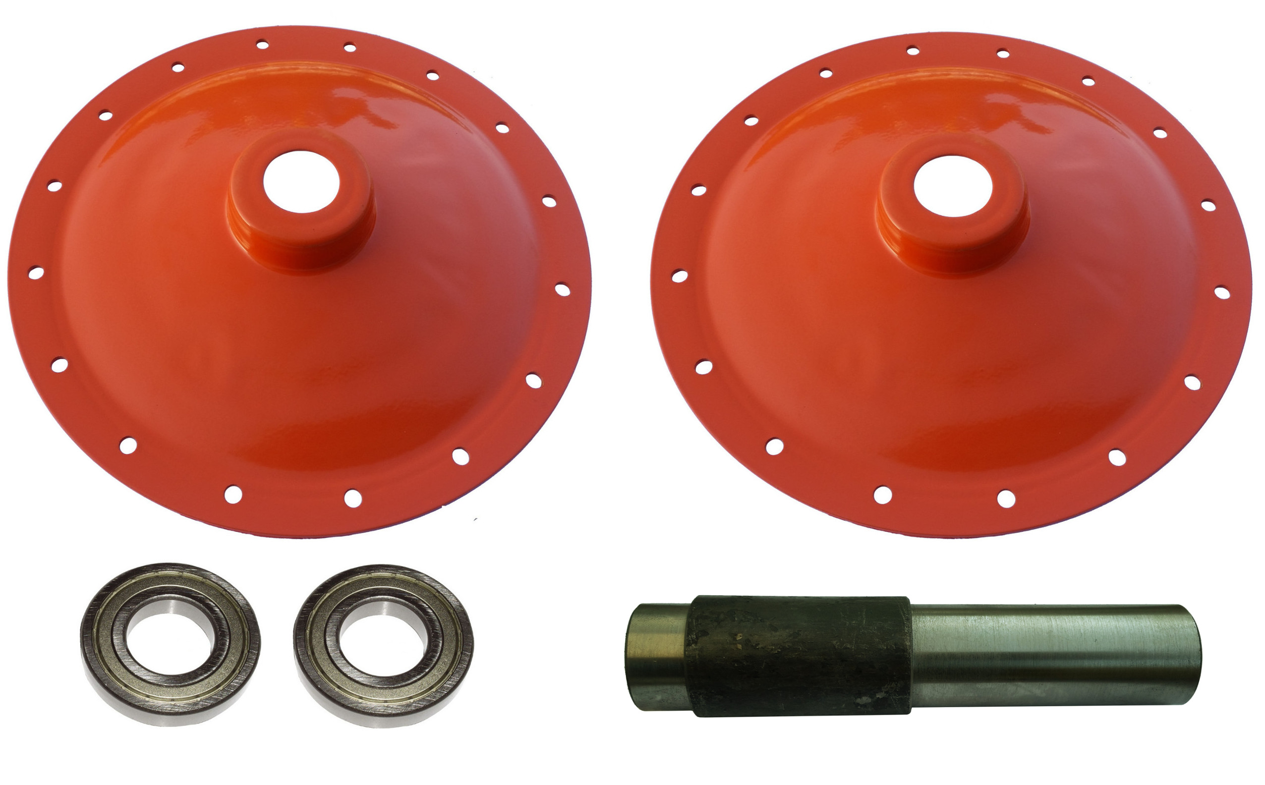 Panew Betoniarki Xmf 9 panwie oś bębna łożyska 6207 kpl na 16 otworów