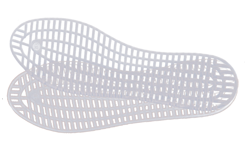 WKŁADKI DO BUTÓW WOJSKOWE - PLASTIKOWA KRATKA r.42 Płeć uniseks