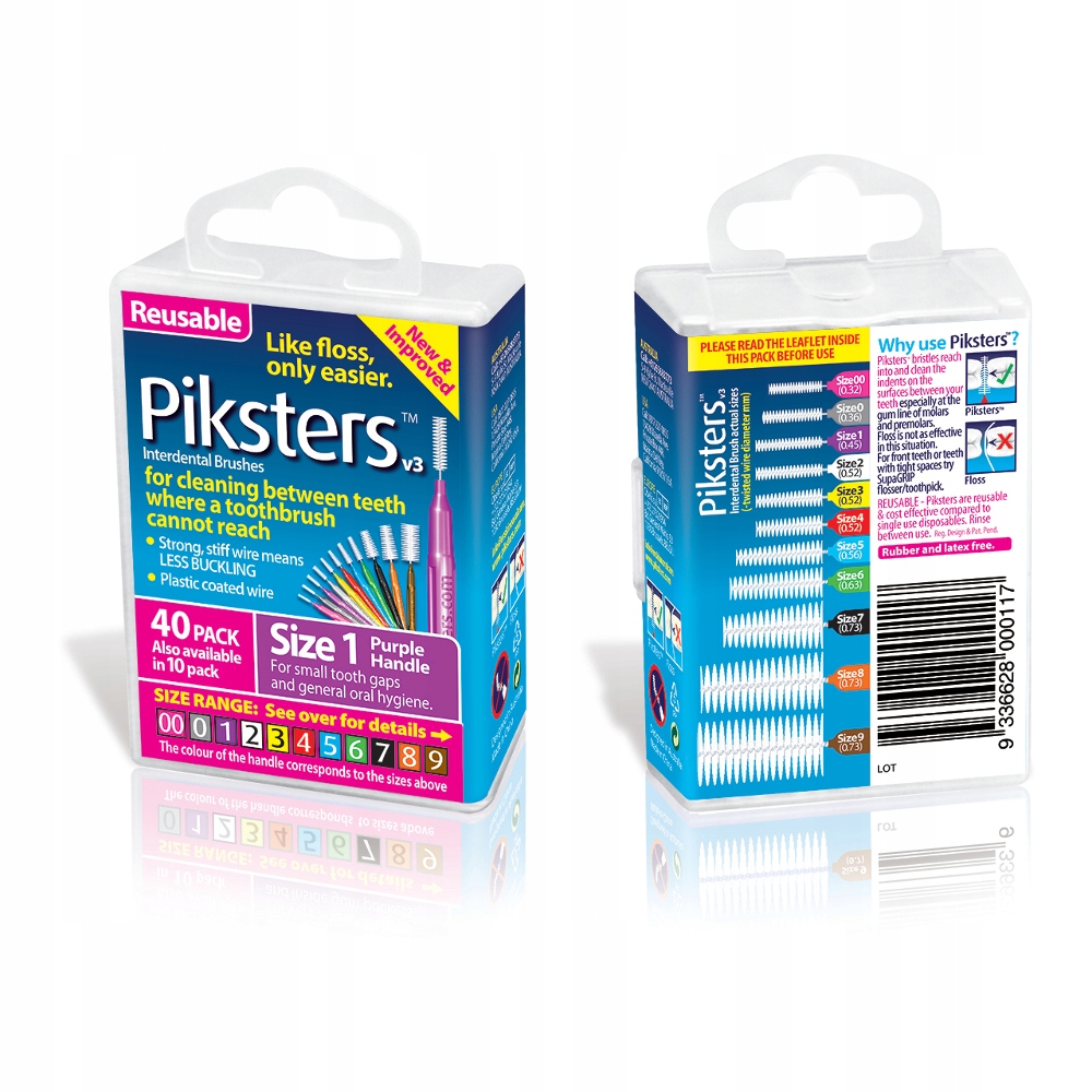 

Piksters Regular szcz. międzyzębowe 40szt Size1