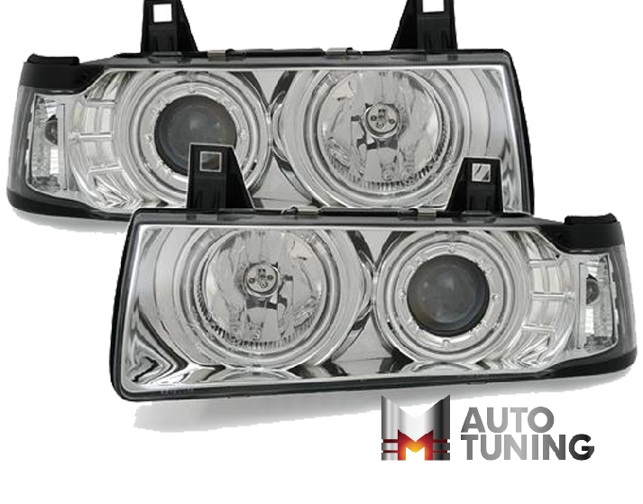 ФАРЫ АНХЕЛЬ ГЛАЗА BMW E36 12/90-08/99 CHROM CCFL