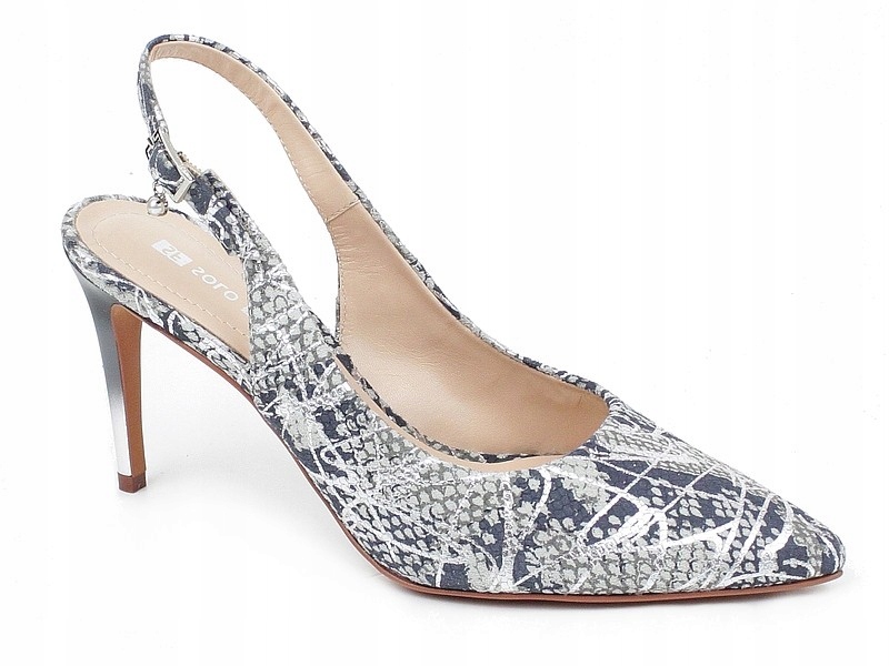 Solo Femme 75414 Šedo-stříbrné Špendlíky vel. 36