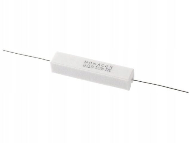 

Rezystor cementowy dużej mocy 3,9 ohm 10W