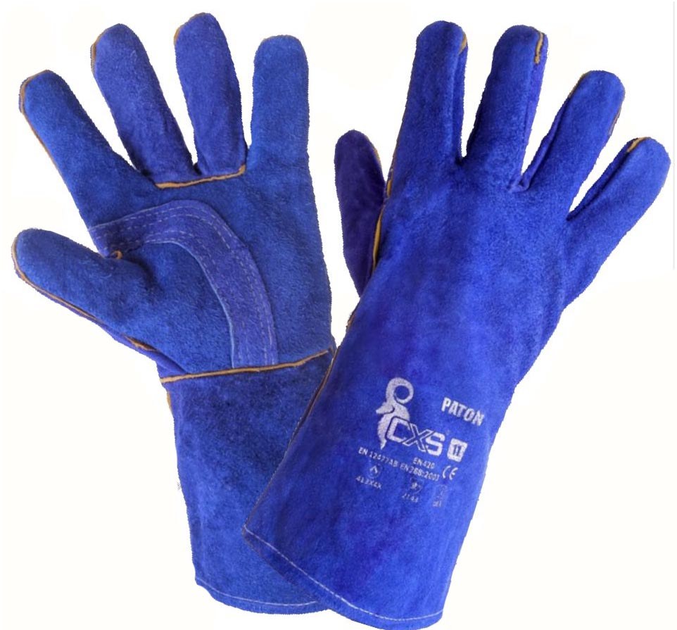 

Rękawiczki robocze spawalnicze Paton Blue Cxs 11