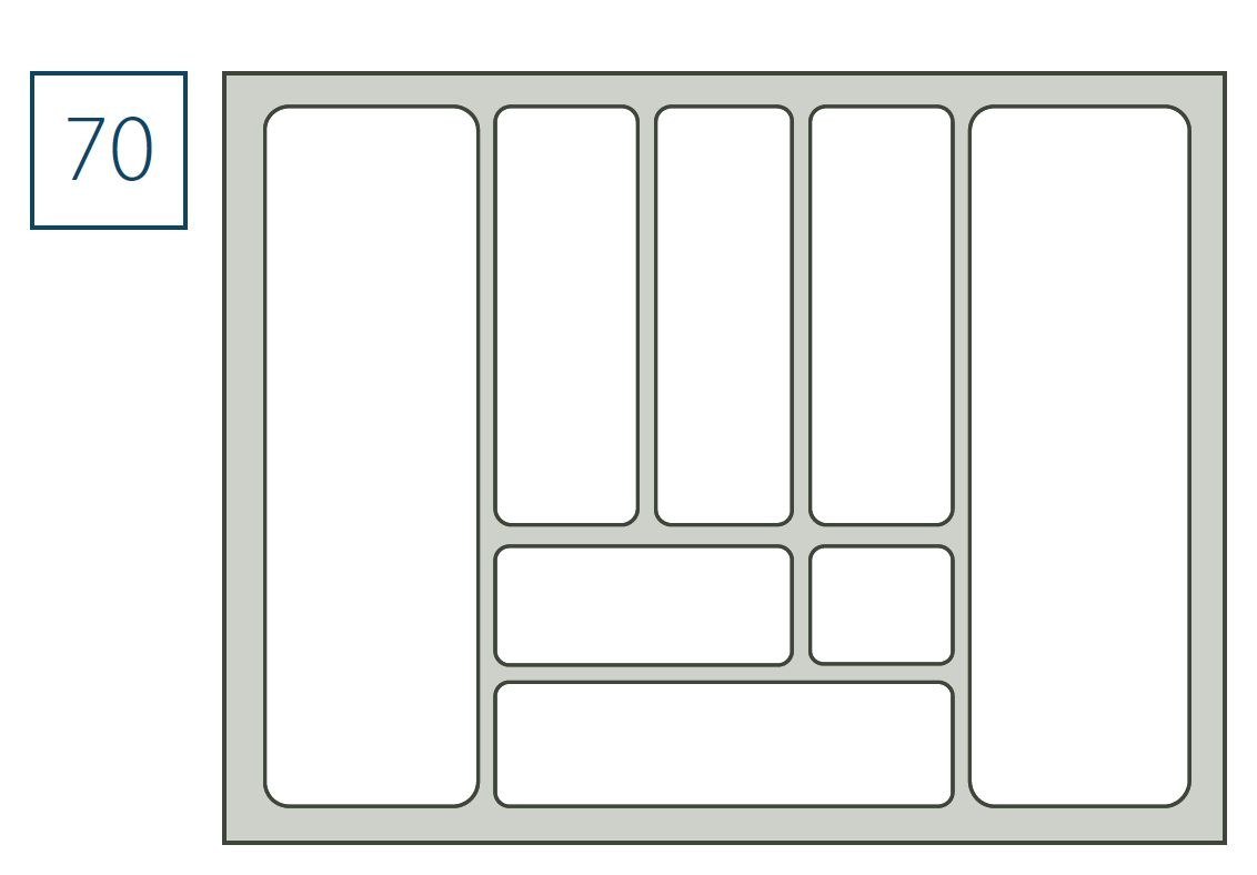 Comfort wkład do szuflady 70 Marka inna