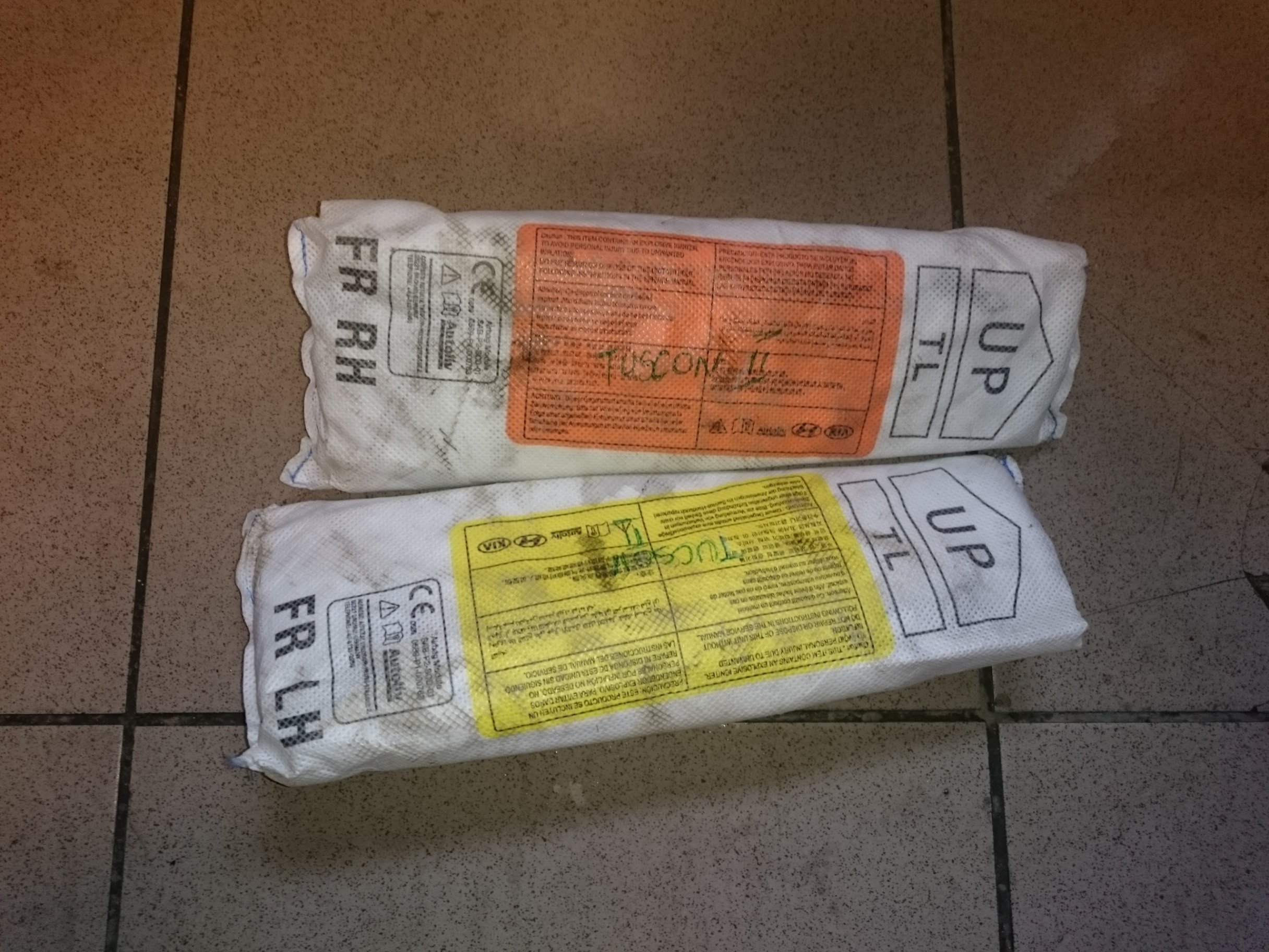 ПОДУШКА БЕЗОПАСНОСТИ ПРАВОЕ СИДЕНЬЕ TUCSON II 2015 2016