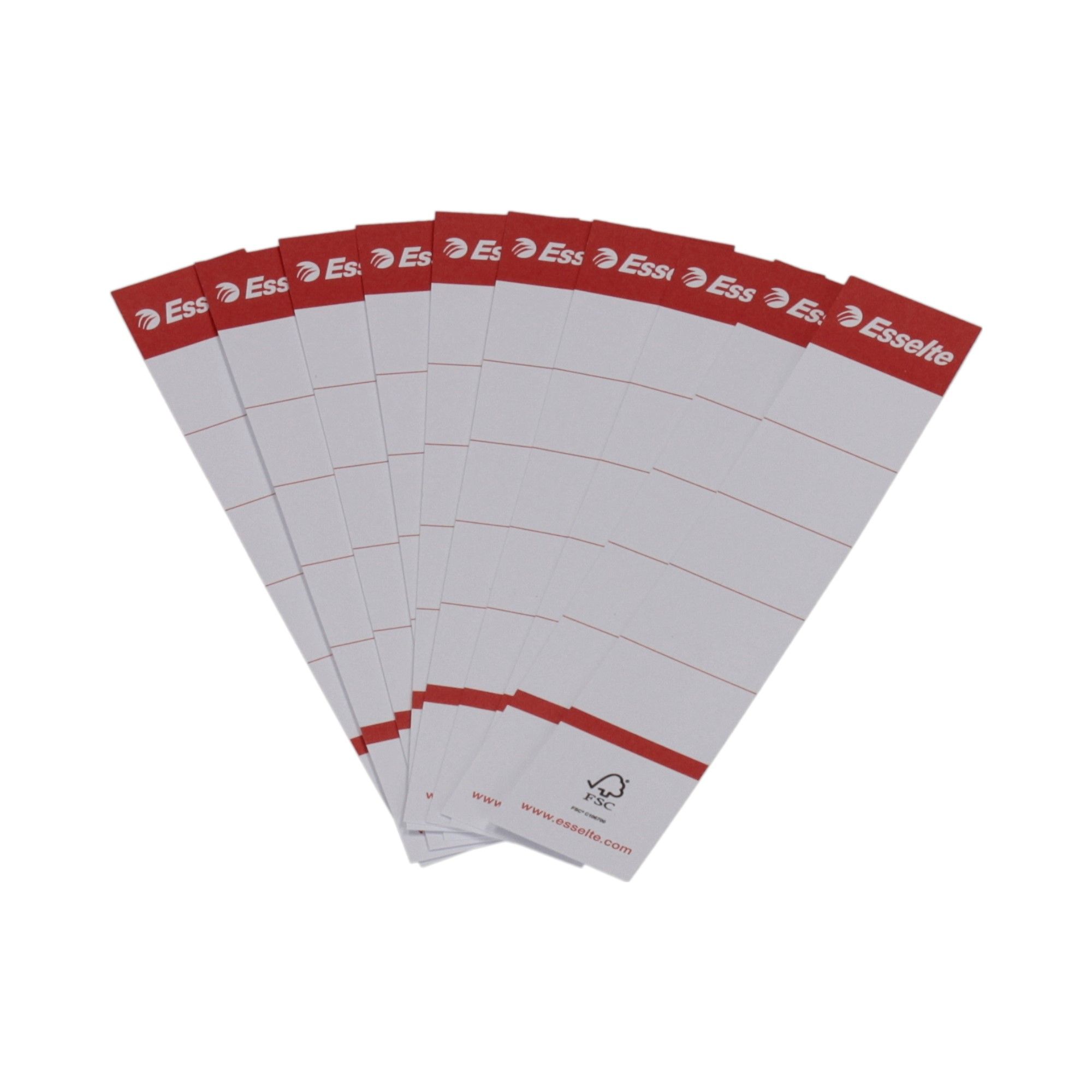 

Etykiety do segregatora 30x158mm (10) Esselte