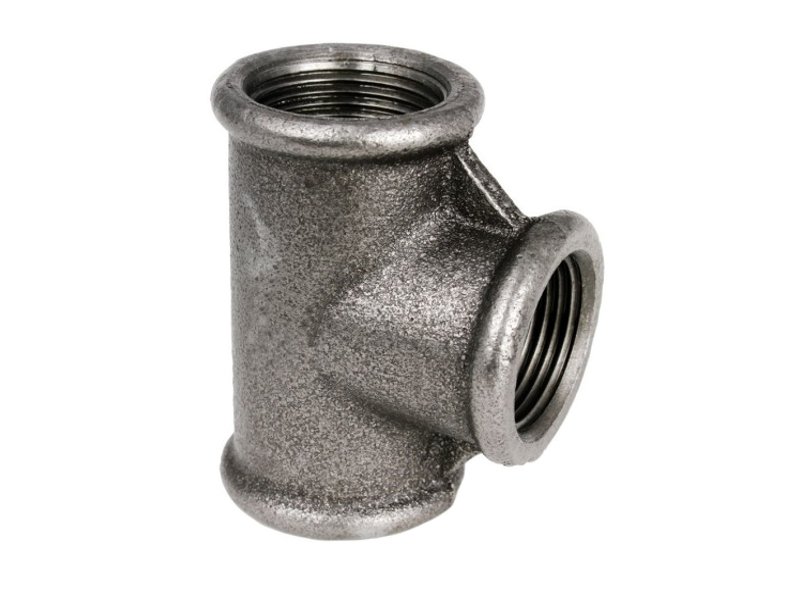 Trójnik Czarny 1/2"