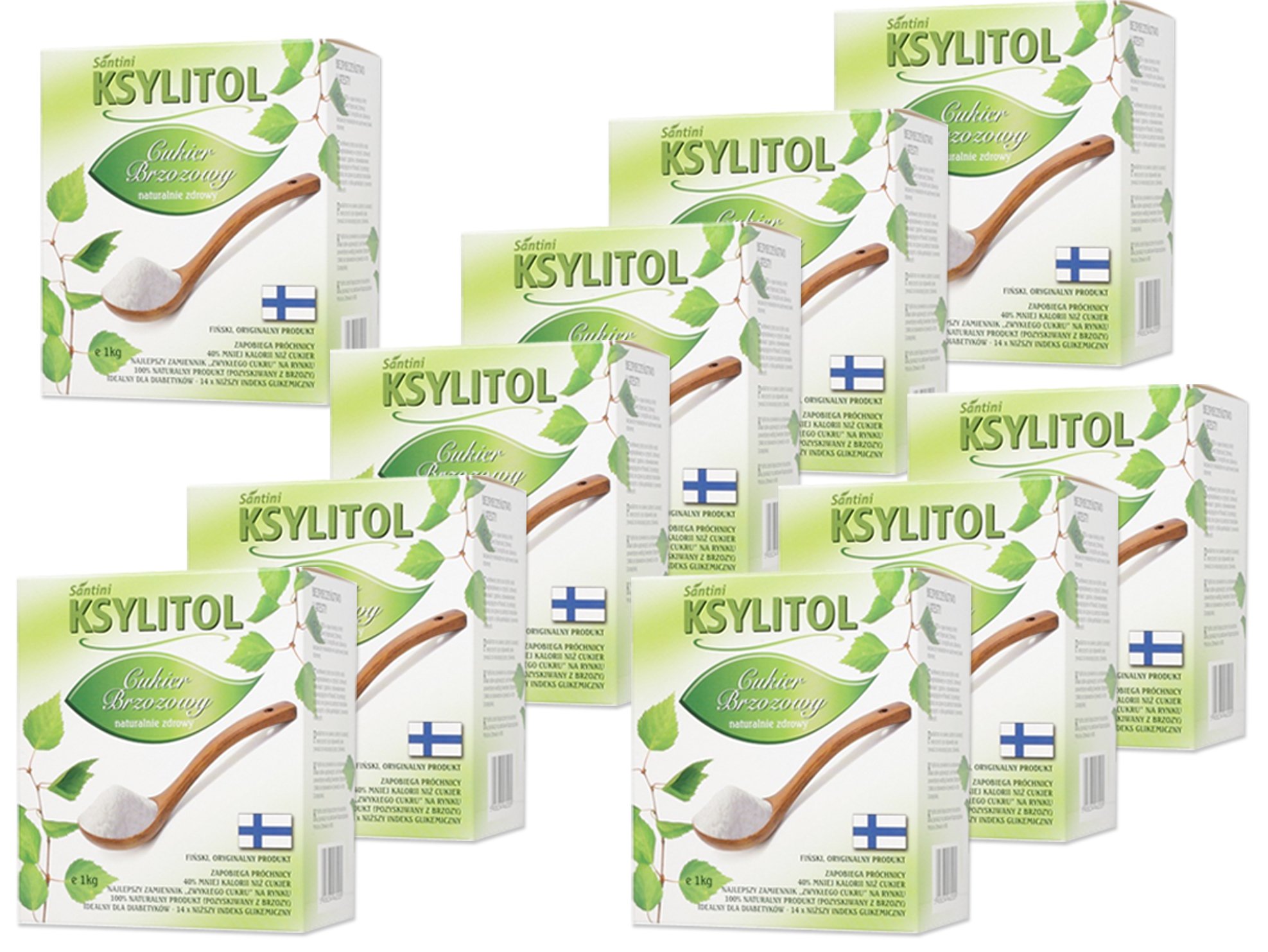 XYLITOL fínsky 10 kg 100% breza cukru