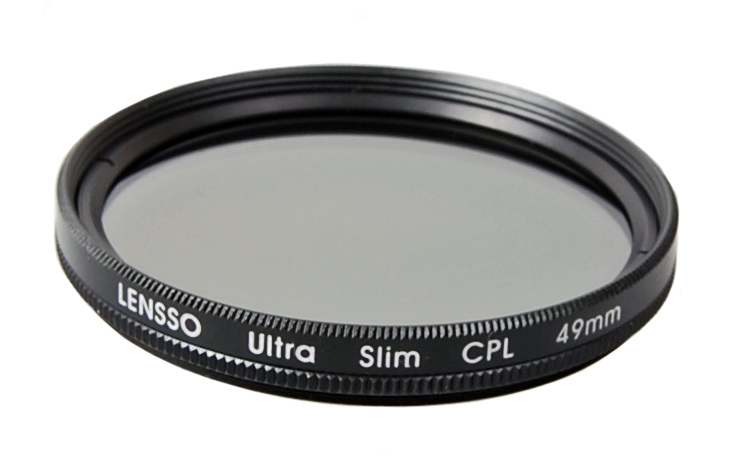 

Filtr Cpl Slim Lensso 49MM 49 mm polaryzacyjny