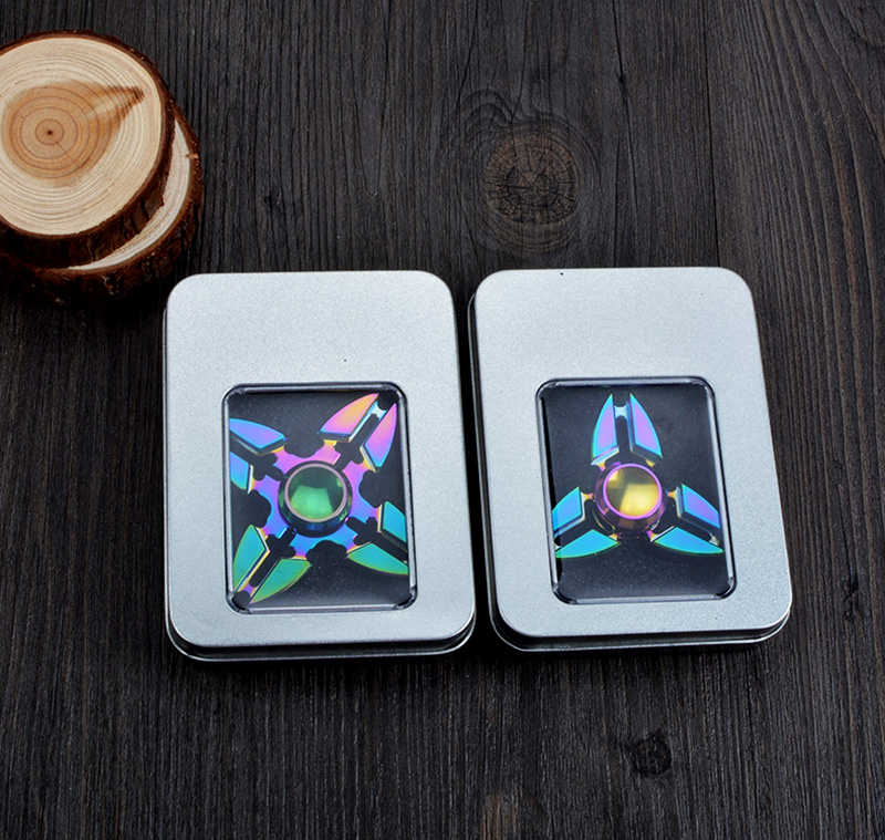 HAND FIDGET SPINNER TĘCZOWY METALOWY CRAB POLSKA ! Kod producenta 000