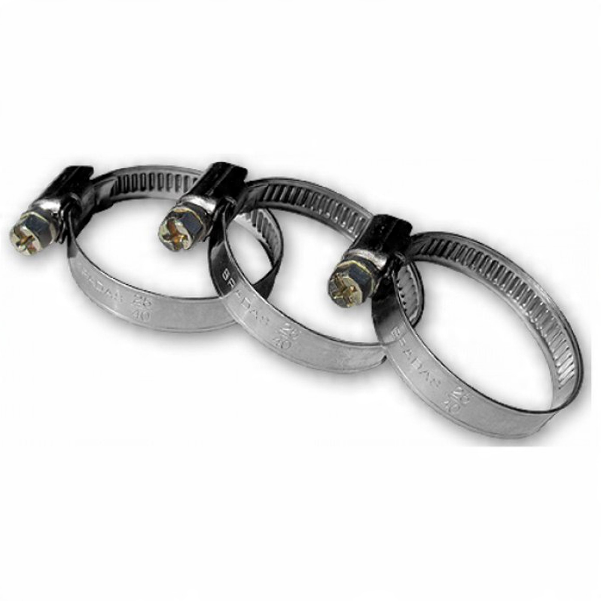 

Opaska Ślimakowa nierdzewna Bradas 20-32 /9mm 3szt