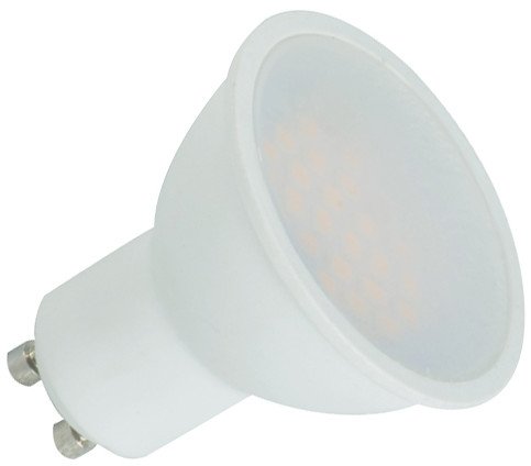 Żarówka SMD LED GU10 7W Biała Ciepła