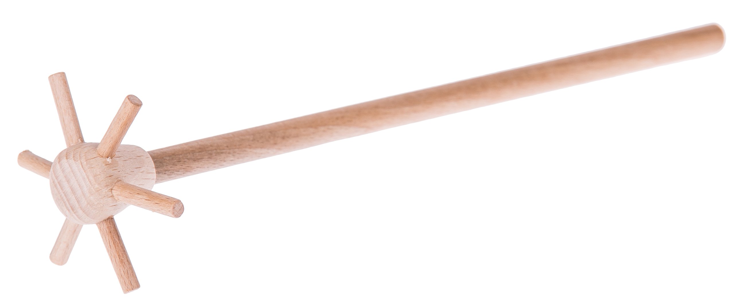 

Drewniana Mątewka firlejka rogalka do sosu 21 cm