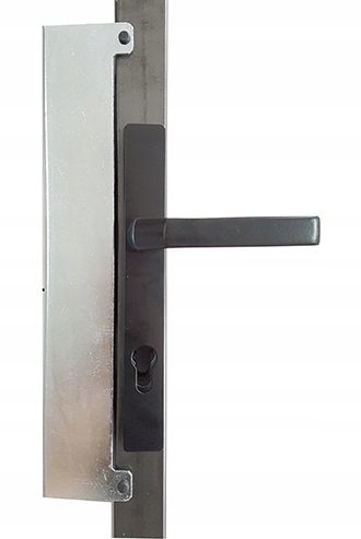 ELEKTROZACZEP Z KASETĄ DO BRAMKI FURTKI CZARNA PAMIĘĆ BLOKADA 12V Typ domofonu Przewodowy