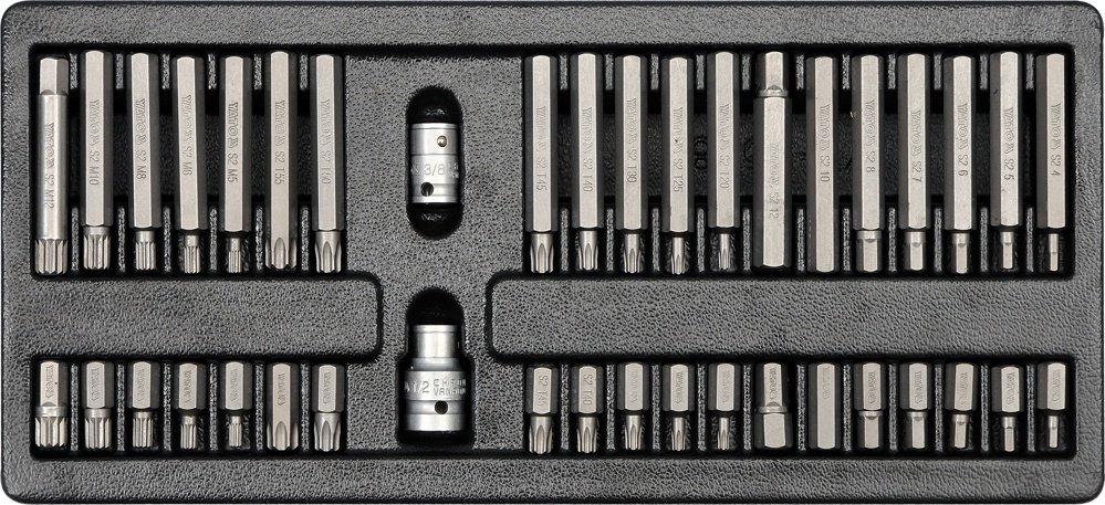 Шестигранные биты TORX 40EL для выдвижных ящиков YATO