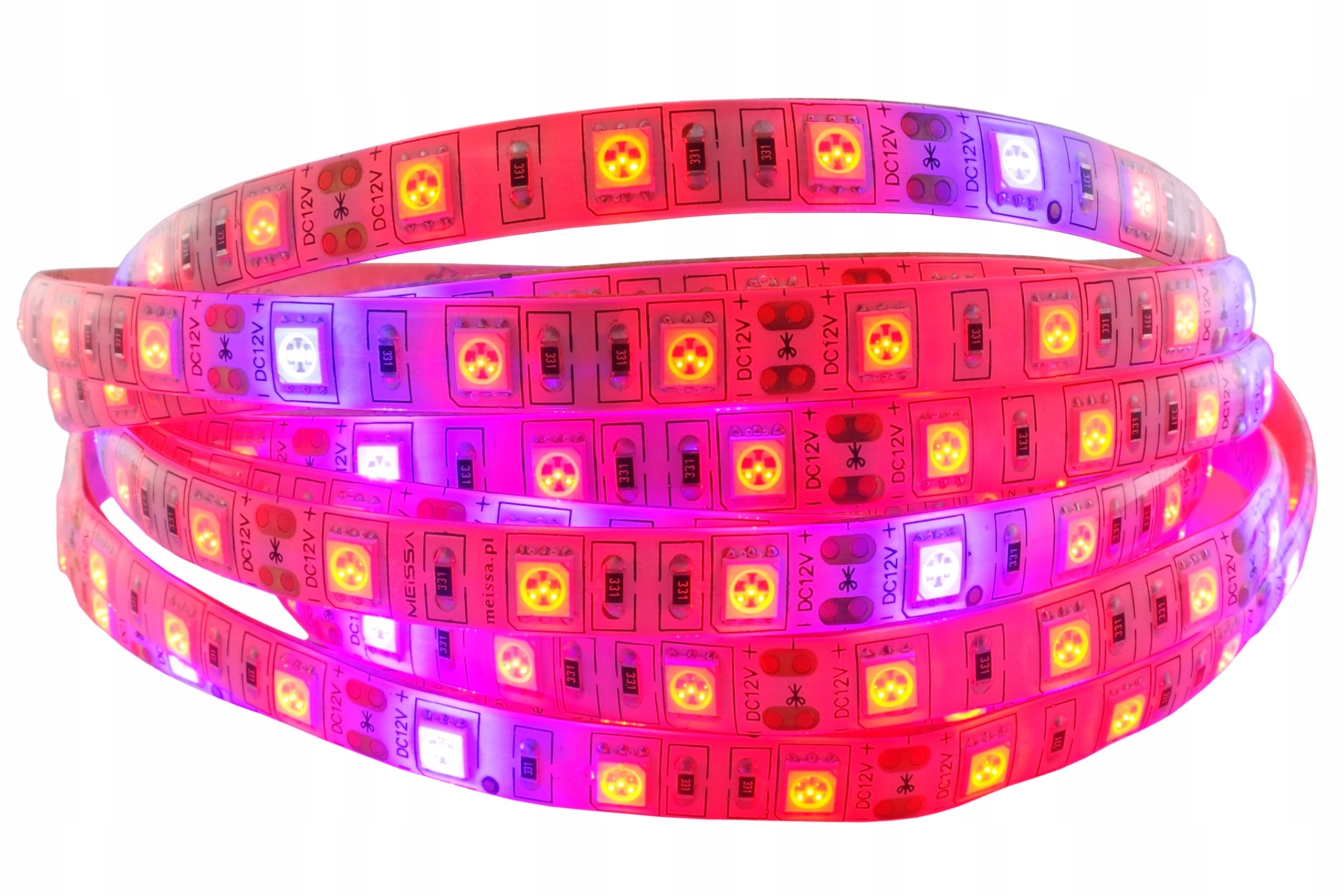 

Taśma Led 5050 300D Grow wzrostu roślin IP65 0.5m