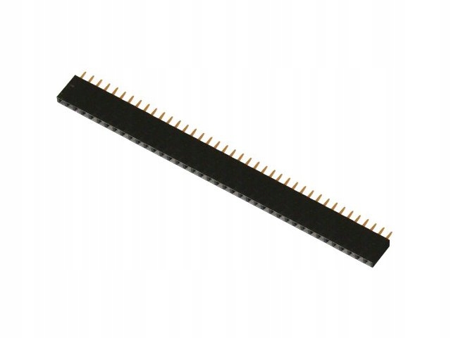 

Gniazdo szpilkowe 1x40 goldpin raster 2,54mm