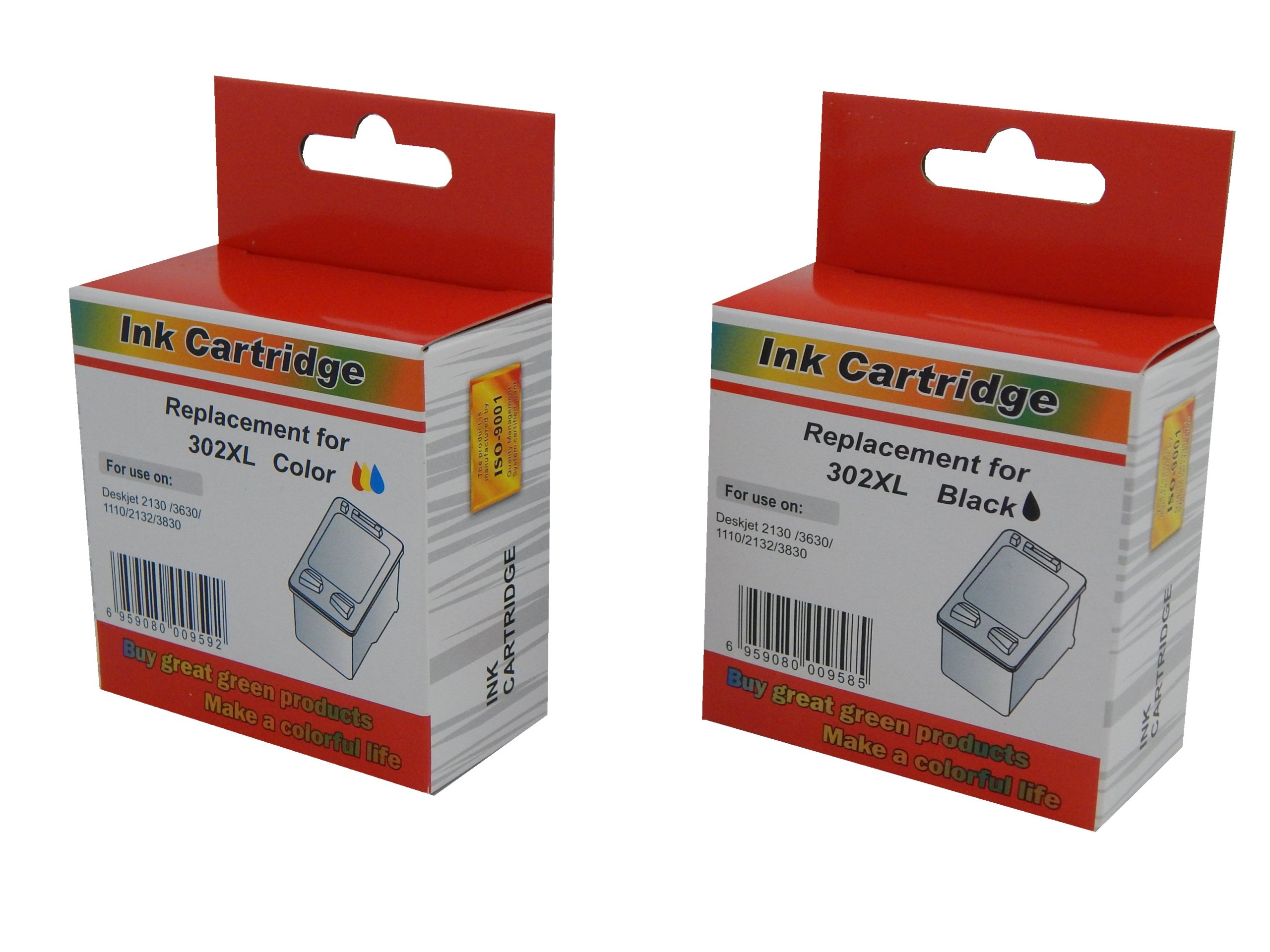 

2x Tusz Do Hp 302XL Komplet 1110 2130 3630 4520