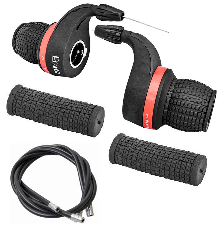 

Gripy dźwignie przerzutki 3/6rz index Grip Shift