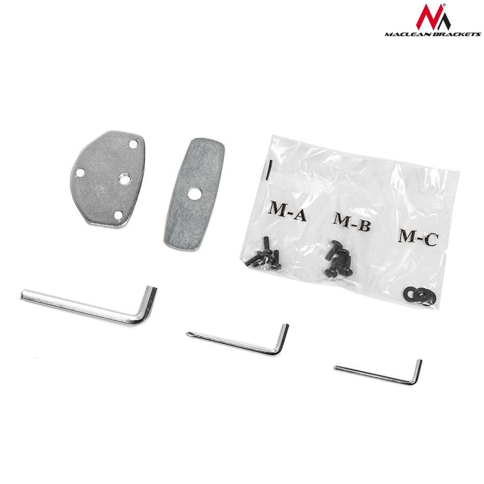 WIESZAK UCHWYT BIURKOWY do 2x MONITORA LCD LED 27' Maksymalna wielkość telewizora 27