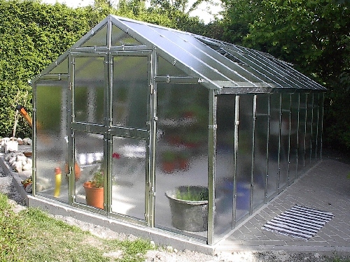 SZKLARNIA OGRODOWA VARIANT J 5 SZKŁO 4mm 12,57m2 Szerokość 2.49 m