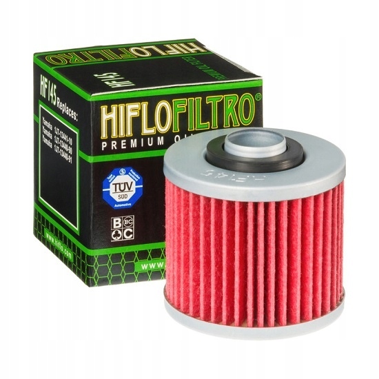 

Filtr oleju Hiflofiltro HF145 Yamaha Aprilla
