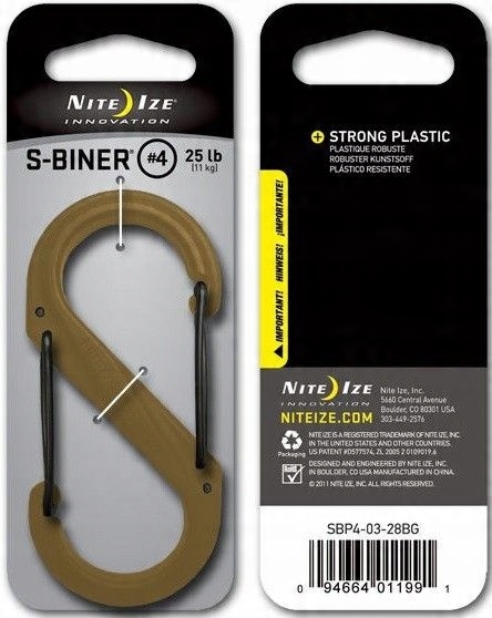 

Nite Ize Karabinek Karabińczyk S-biner Coyote #4