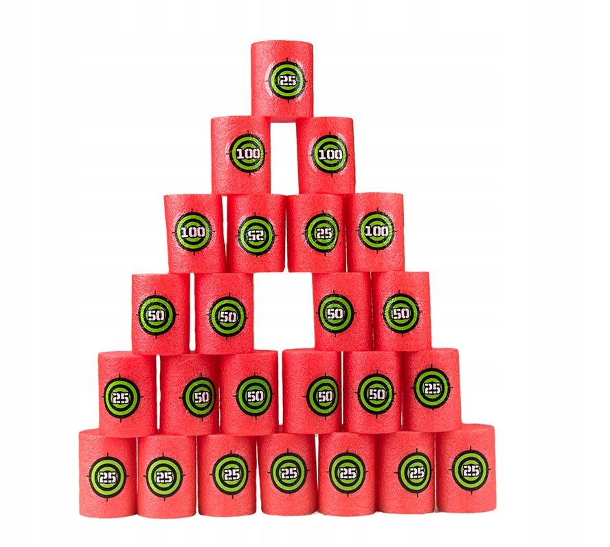 

Dodatki Do Nerf Piankowe Cele 24 Szt Snajper Set