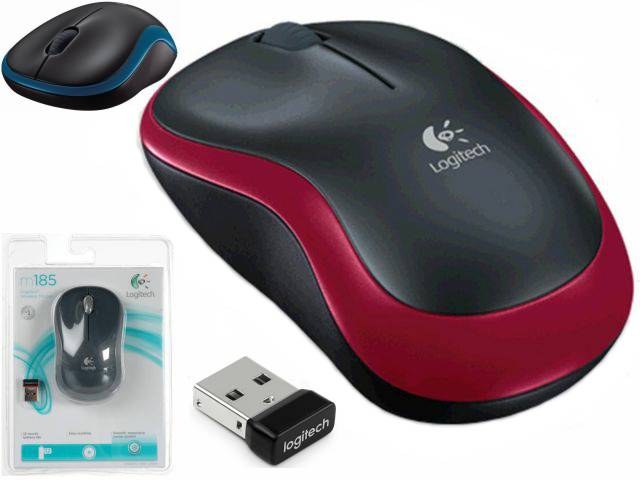 

Bezprzewodowa Mysz Logitech Nano M185 3 Kolor