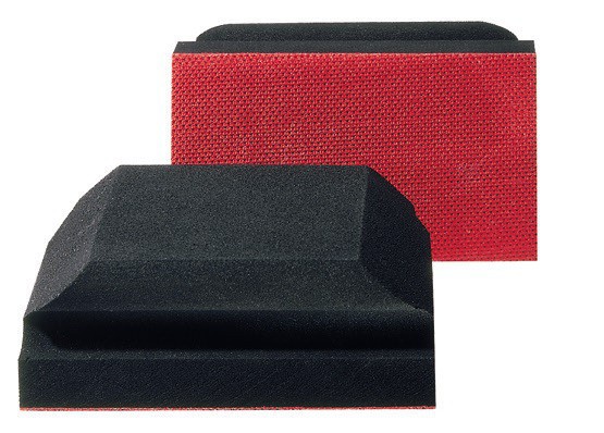 GUMOWY KLOCEK DO SZLIFOWANIA Z RZEPEM 68X118X40 Marka Klingspor