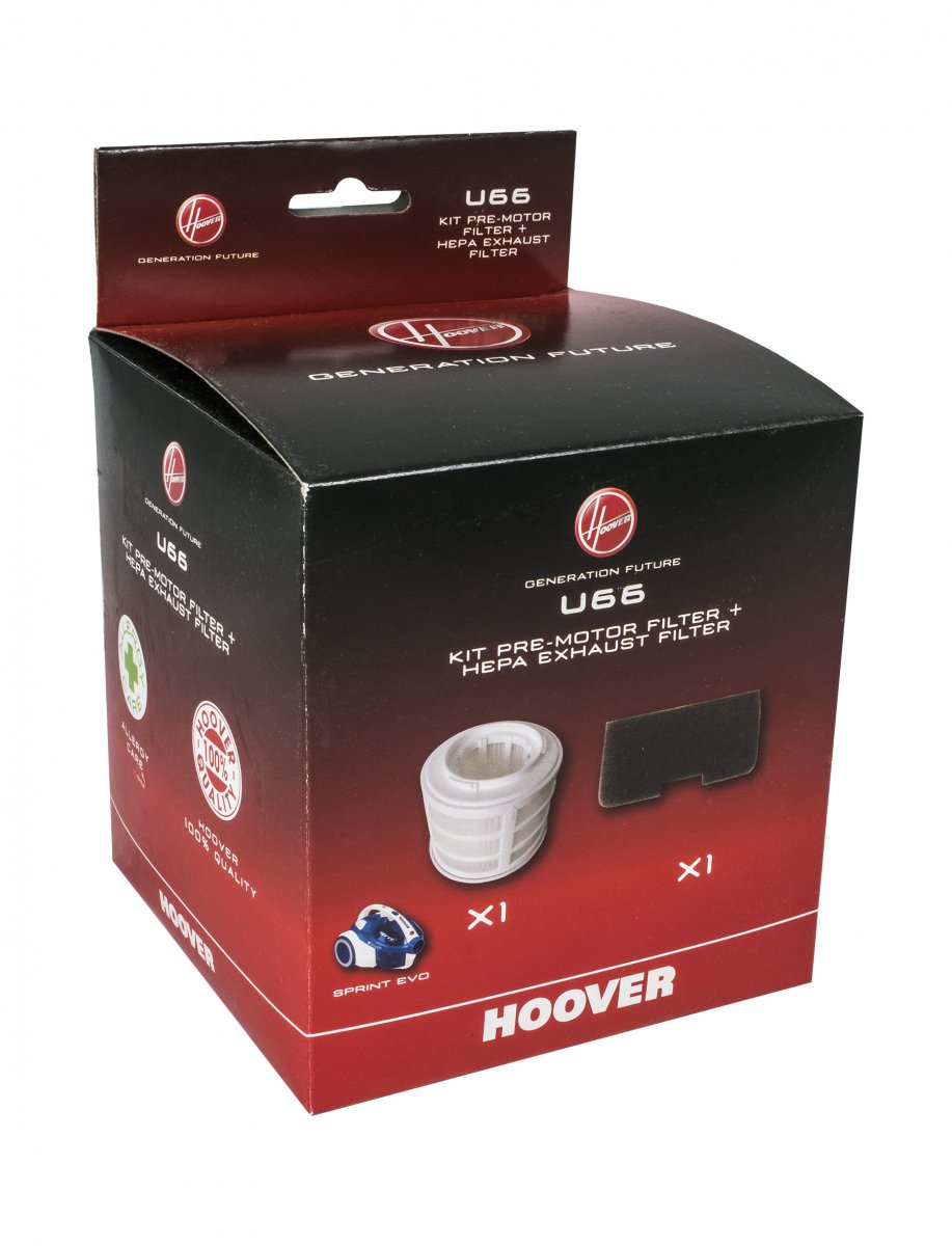 HEPA filter + Hoover U66 mikrofilter 35601328