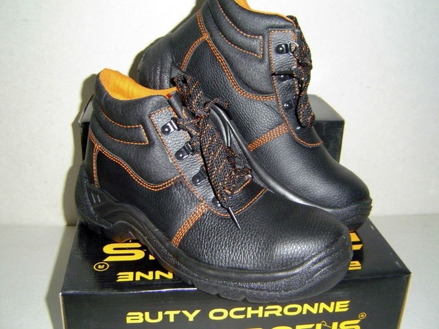 BUTY ROBOCZE OBUWIE trzewik trzewiki PODNOSEK BHP 37 Model COMFORT SB