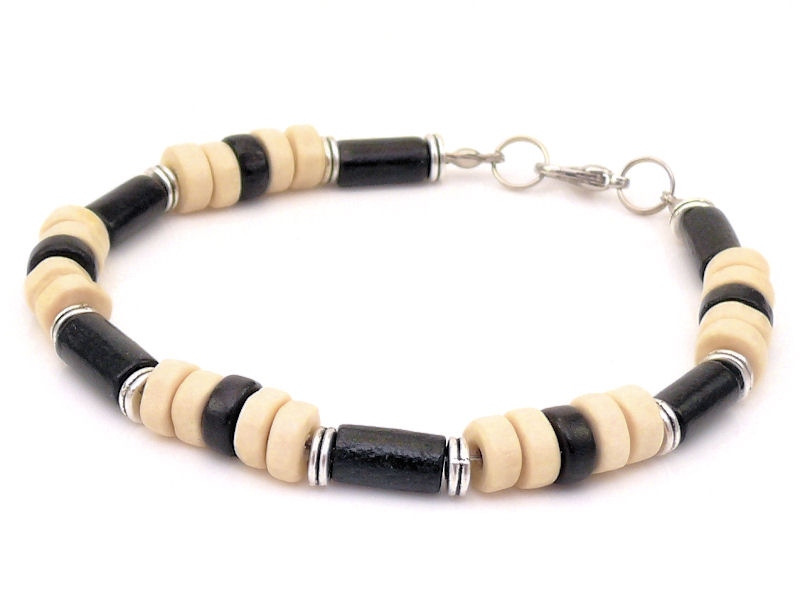 

Bransoleta męska Koraliki ** 35 [B635]