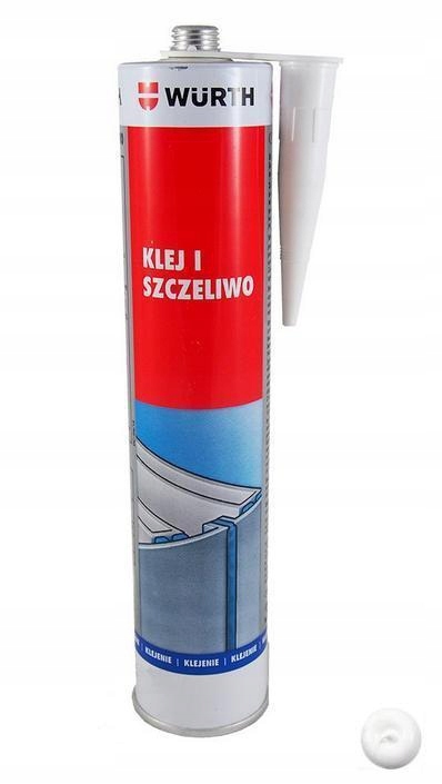 

Klej i szczeliwo biały K+d Wurth 300ml