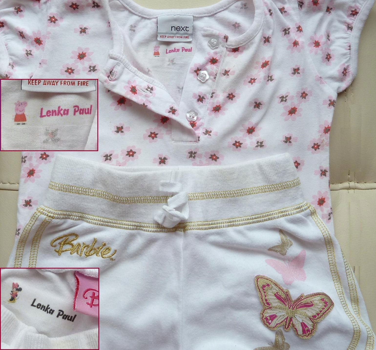 Naprasowanki PRZEZROCZYSTE Imienniki 60szt NOWOŚĆ! Kod producenta 700572