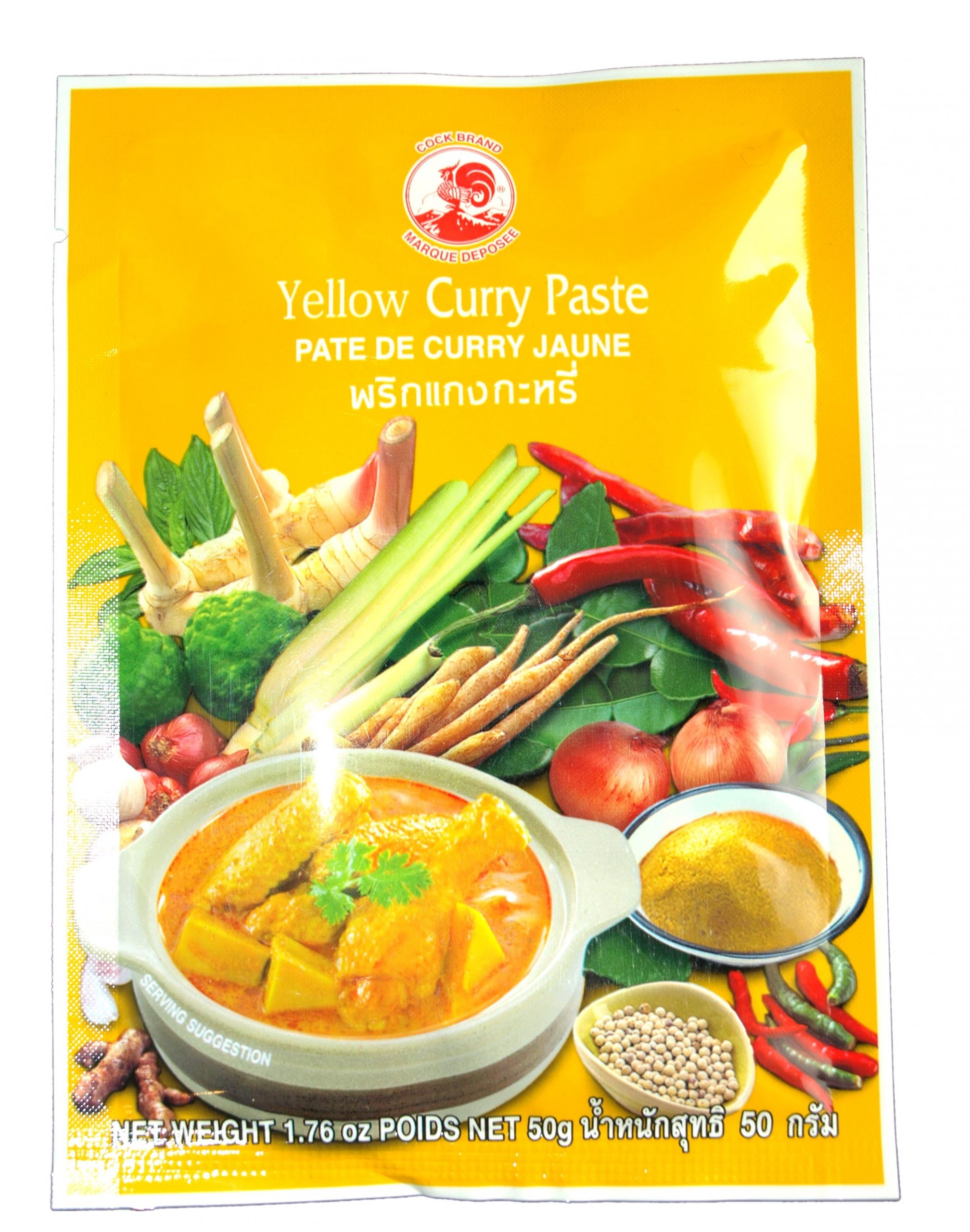 

Pasta curry żółta 50g