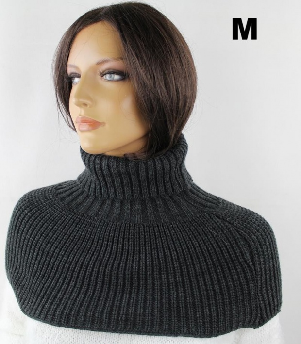 DUŻY GOLFIK GOLF SZAL SZALIK KOMIN DLA DOROSŁYCH Długość 33 cm