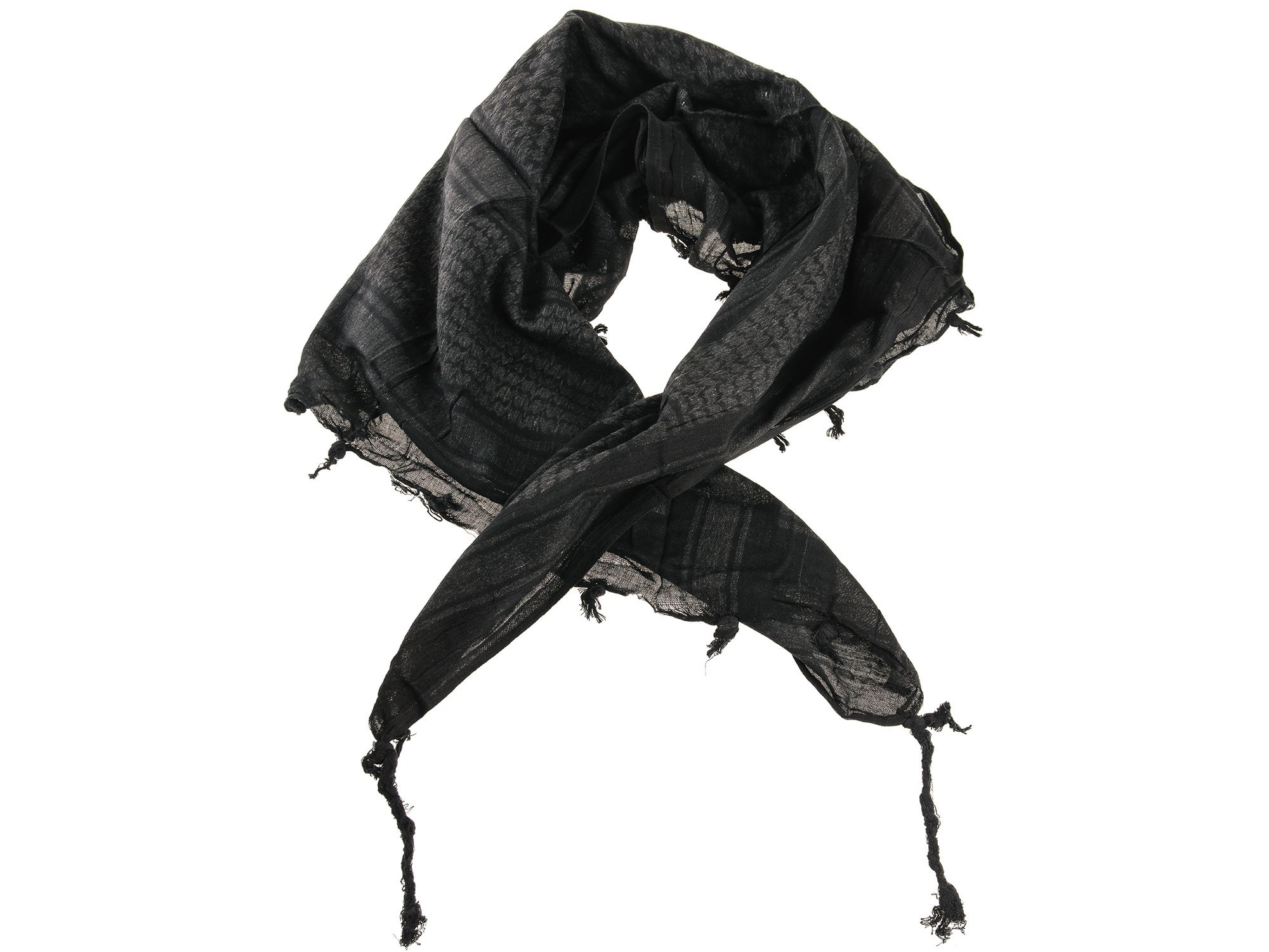 

Szal Chusta Arafatka Kefija 110x110 Czarna Black