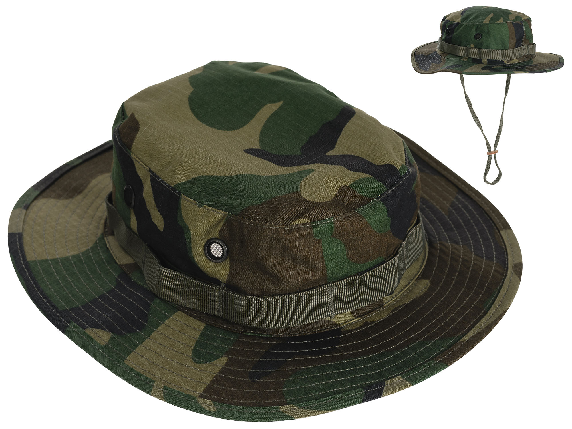 

Kapelusz Rip-Stop Us Boonie Hat Moro Woodland - L