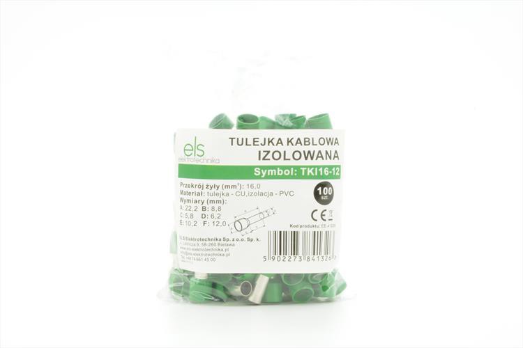 

Tulejka Izolowana Kablowa Tulejki Izolowane 16