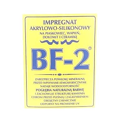 BF-2 Impregnace Na Pískovcové Vápence A Kamene 5 L