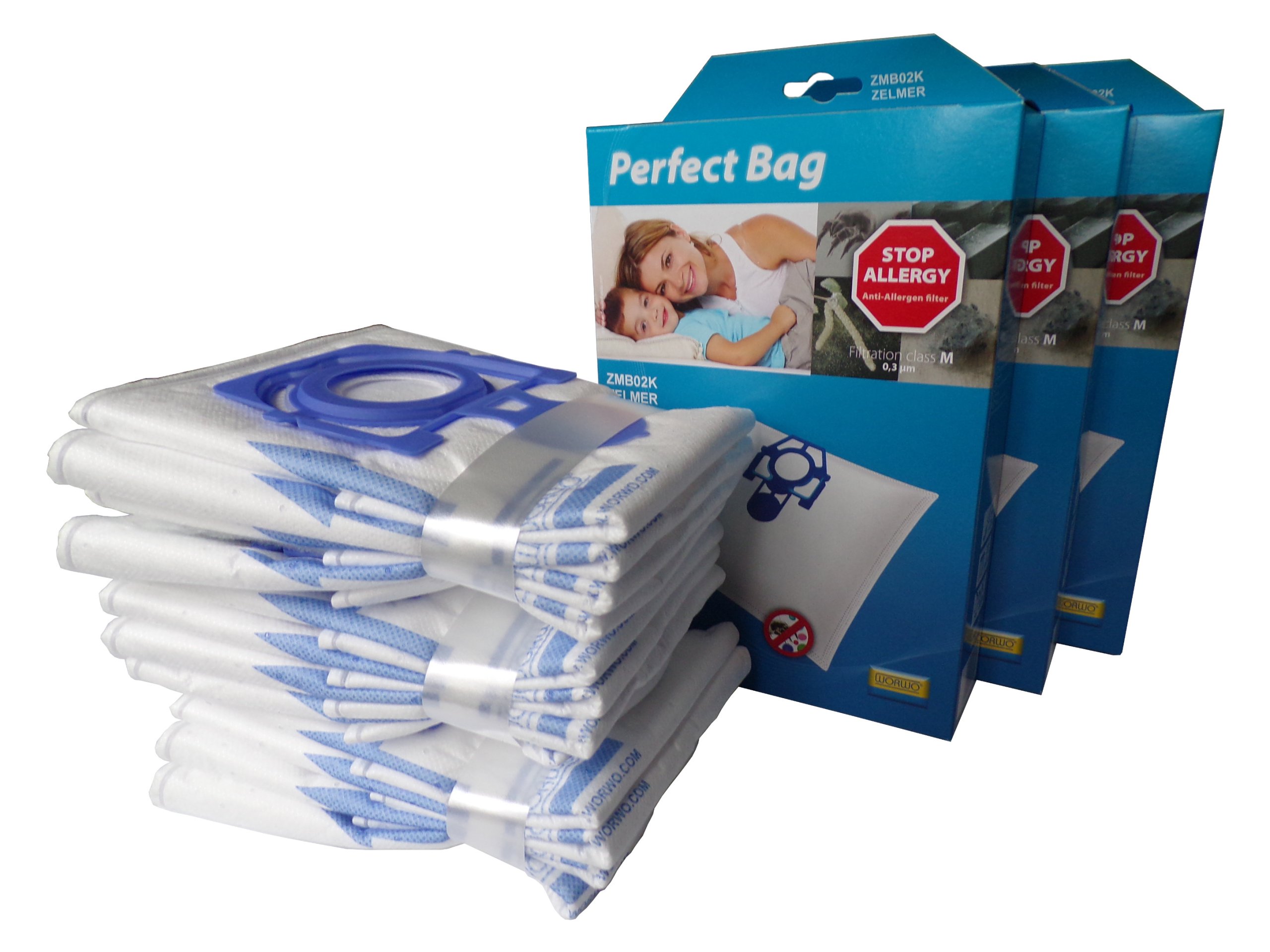 

12X Worki Do Odkurzacza Zelmer Meteor 2 400.0 Et