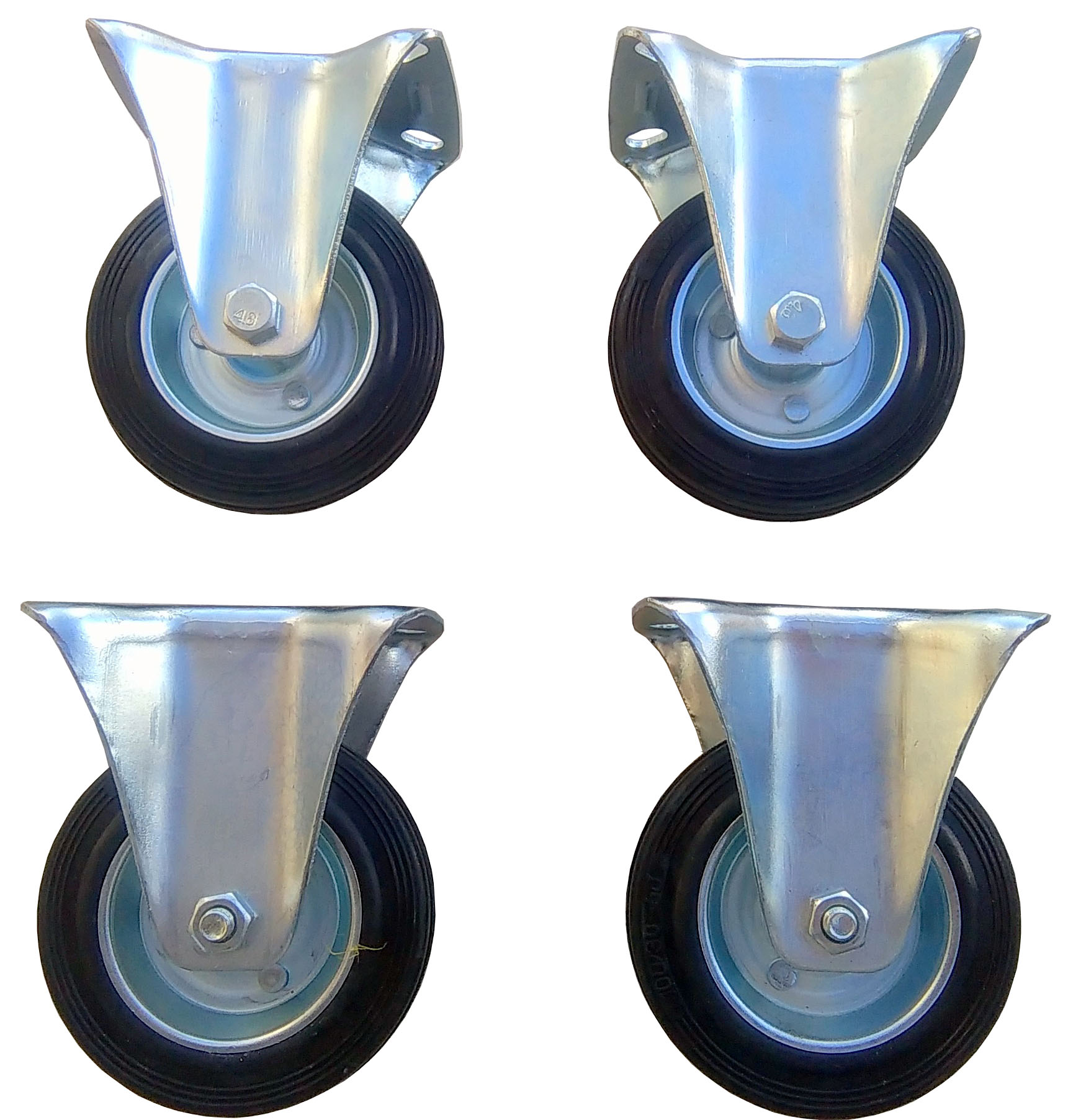 Sada 4 ks, kolečko 100 mm