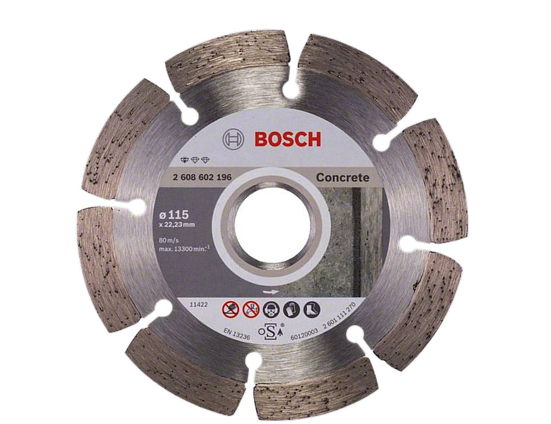 

Bosch Tarcza Diamentowa 115mm bardzo twardy beton