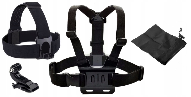 

Szelki Klatkę Głowę Zestaw Do sj4000 GoPro Uchwyt